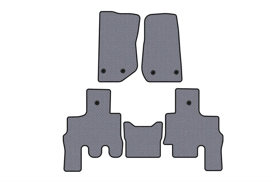 Jeep Wrangler 2007–2017 Gummimattor Carsuit (Grå) Image