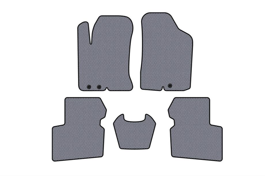 Kia Cerato 2 2010–2013 Carsuit gummimattor (SD, grå) Image