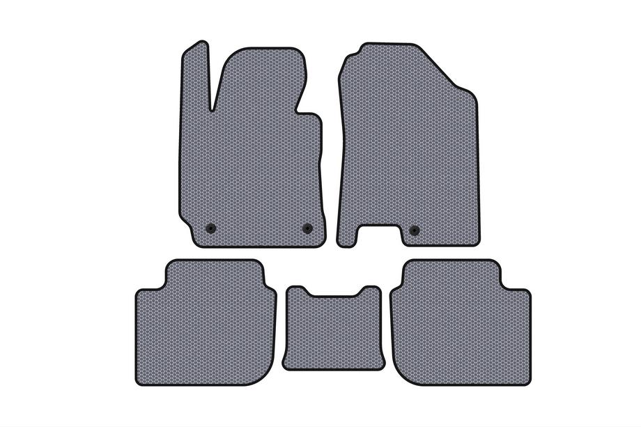 Kia Cerato 3 2013–2018 Carsuit gummimattor (SD, grå) Image