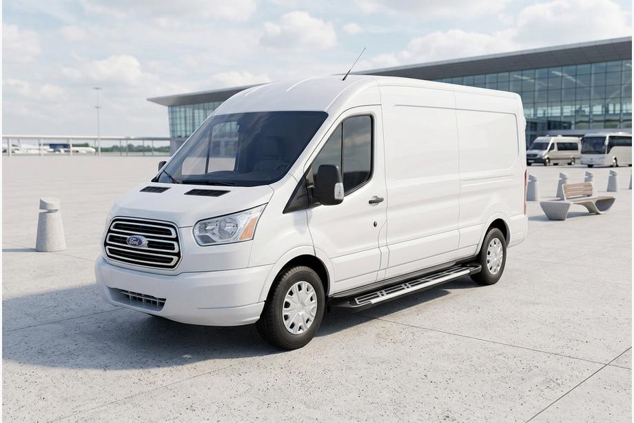 Ford Transit 2014– Sidosteg Sunrise (2 st, aluminium) Image