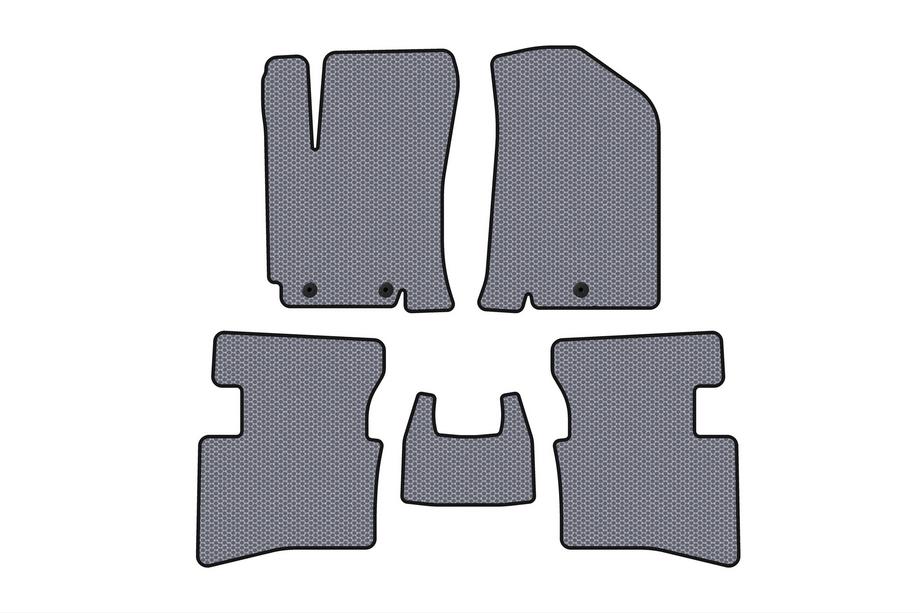 Kia Rio 2012–2017 Gummimattor Carsuit V2 (Grå) Image
