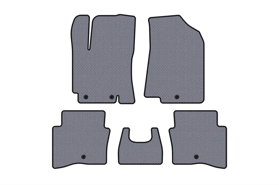 Kia Rio 2012–2017 Carsuit gummimattor (SD, grå) Image