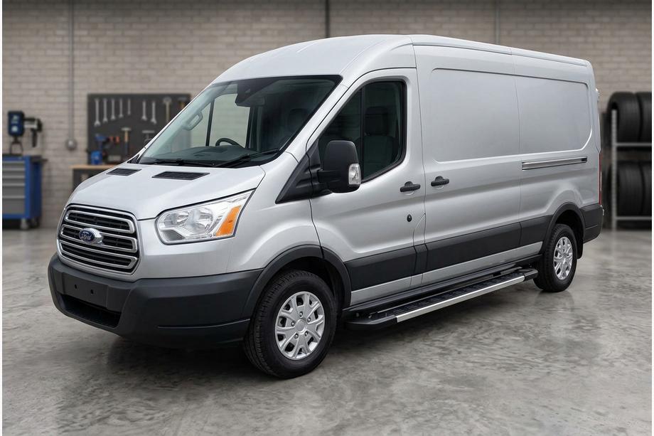 Ford Transit 2014– Sidosteg RedLine V1 (2 st, aluminium) Image