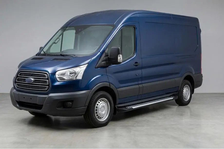 Ford Transit 2014– Sidosteg Line (2 st, aluminium) Image