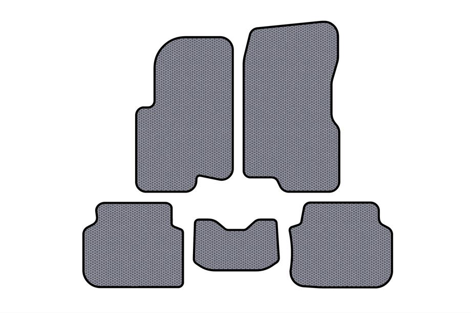 Smart 1998–2007 Gummimattor Carsuit (2003-2007, Forfour, Grå) Image