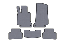 Mercedes C-class W205 2014–2021 Carsuit gummimattor (SD, grå) foto 1