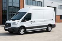 Ford Transit 2014– Sidosteg Fullmond (2 st, aluminium) foto 1