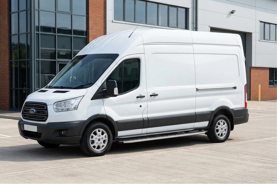 Ford Transit 2014– Sidosteg Fullmond (2 st, aluminium) Image