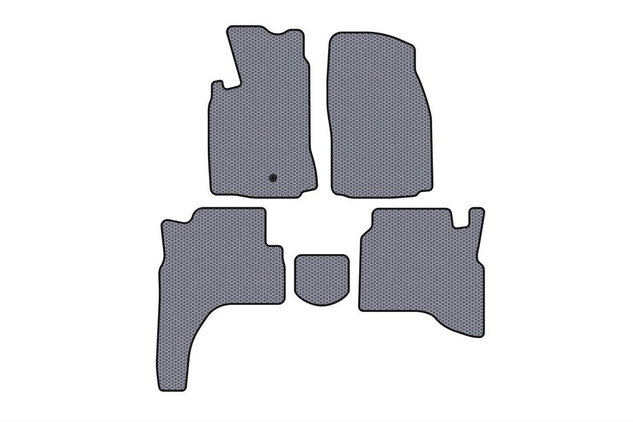 Mitsubishi Pajero Sport 1996–2007 Gummimattor Carsuit (Grå) Image