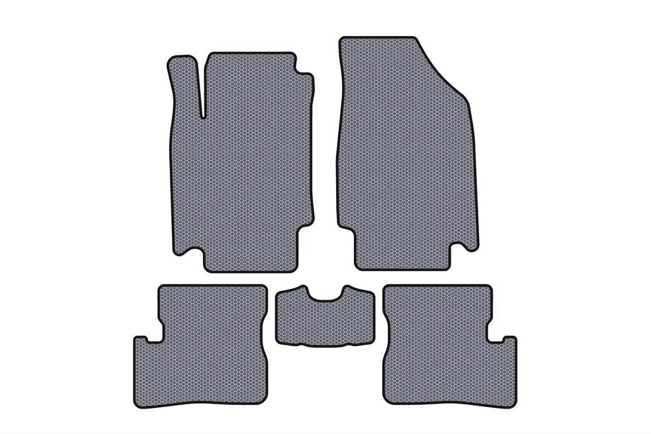 Nissan Micra K12 2003–2010 Carsuit gummimattor (HB, grå) Image