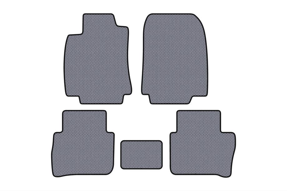 Nissan Tiida 2011–2014 Carsuit gummimattor (HB, grå) Image