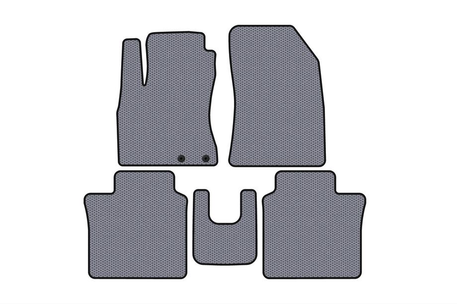 Nissan Note 2012–2020 Carsuit gummimattor (HB, grå) Image