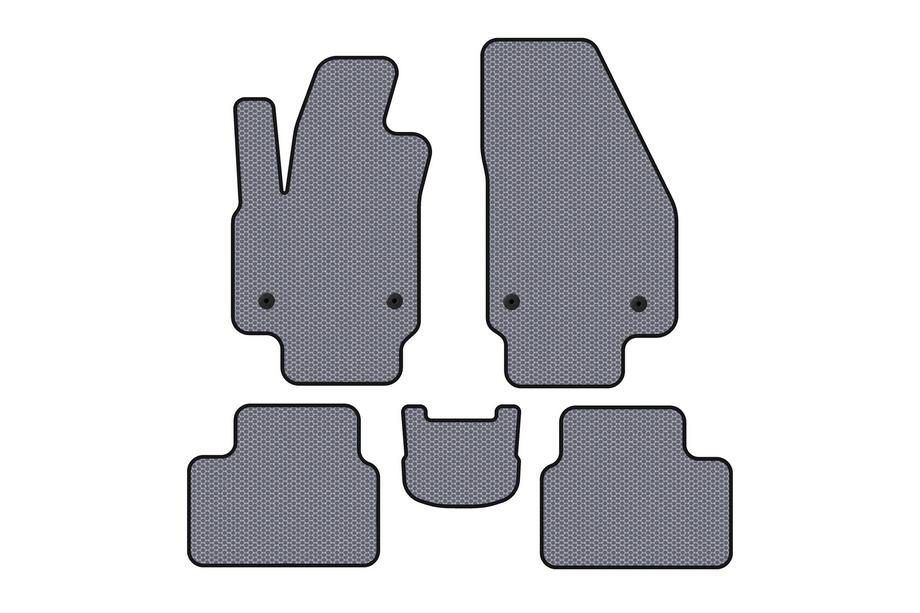 Opel Meriva 2010–2017 Gummimattor Carsuit (Grå) Image