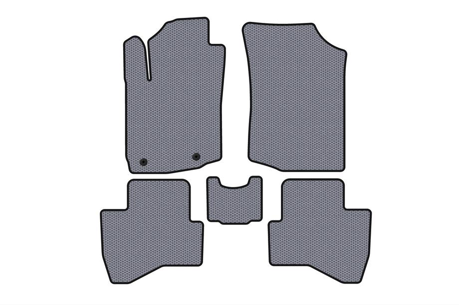 Peugeot 108 2014–2021 Carsuit gummimattor (HB, grå) Image