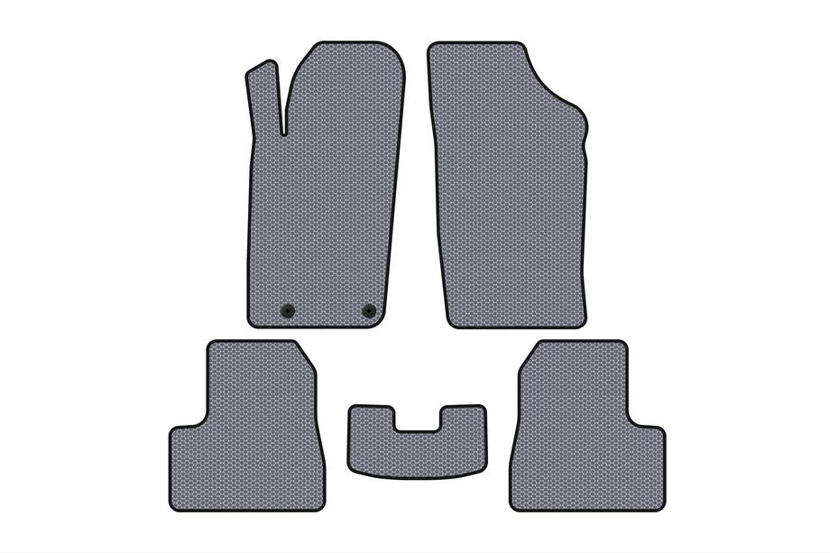 Peugeot 206 1998–2024 Gummimattor Carsuit (2009-2013, Grå) Image