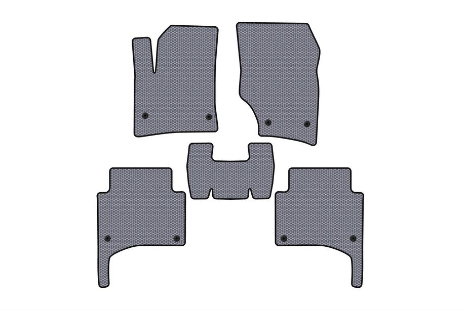 Porsche Cayenne 2003–2010 Gummimattor Carsuit (Grå) Image