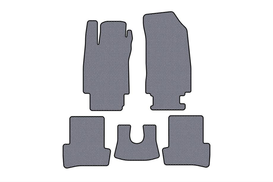 Renault Clio III 2005–2012 Gummimattor Carsuit (Grå) Image