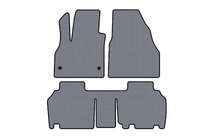 Renault Kangoo 2008–2020 Gummimattor Carsuit (2 rader, 5-dörrars/7-sits, grå) foto 1