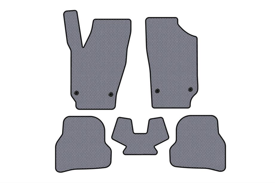 Seat Ibiza 2010–2017 Gummimattor Carsuit (2010-2012, HB, 5-dörrars, grå) Image