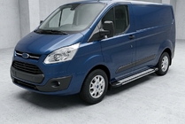 Ford Custom 2013–2022 Sidosteg Rainbow (2 st, aluminium) foto 1