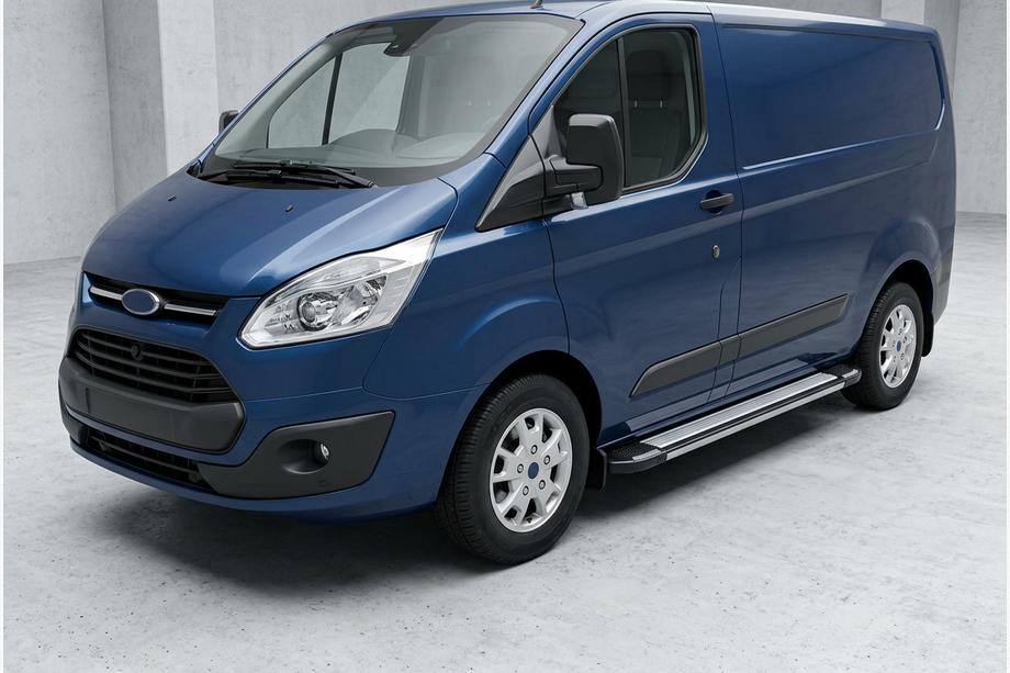 Ford Custom 2013–2022 Sidosteg Rainbow (2 st, aluminium) Image