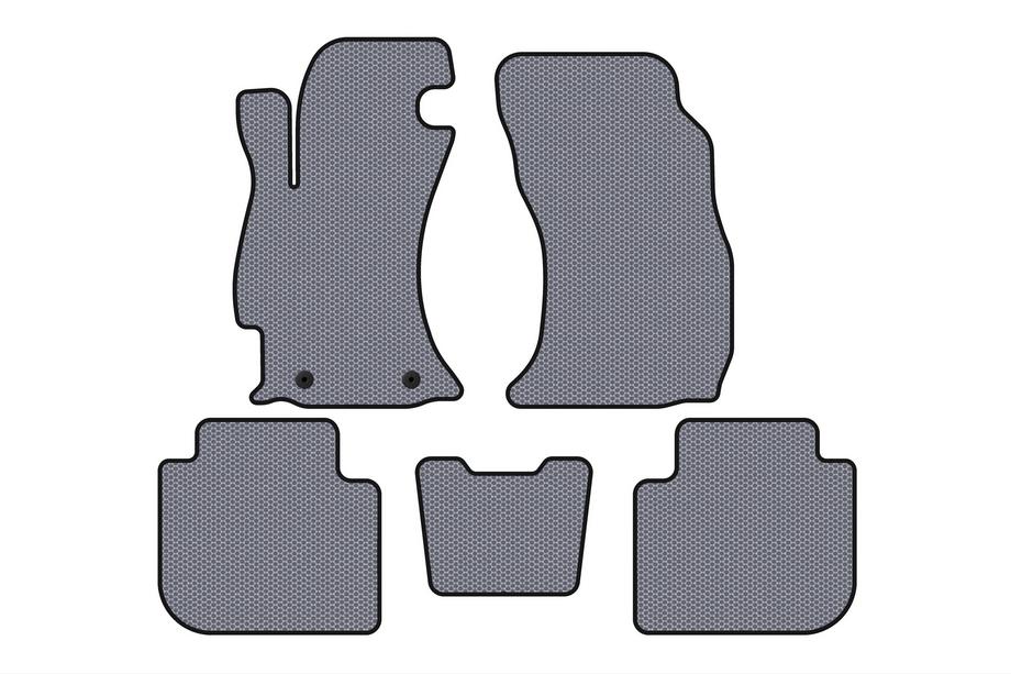 Subaru Forester 2013–2018 Gummimattor Carsuit (2013-2017, grå) Image