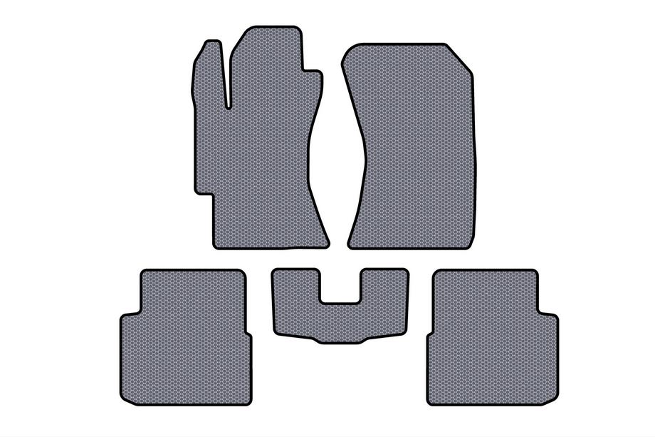Subaru Impreza 2007–2011 Carsuit gummimattor (HB, grå) Image