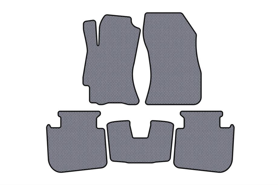 Subaru Legacy 2009–2014 Carsuit gummimattor för kupén (2009-2013, SD, grå) Image