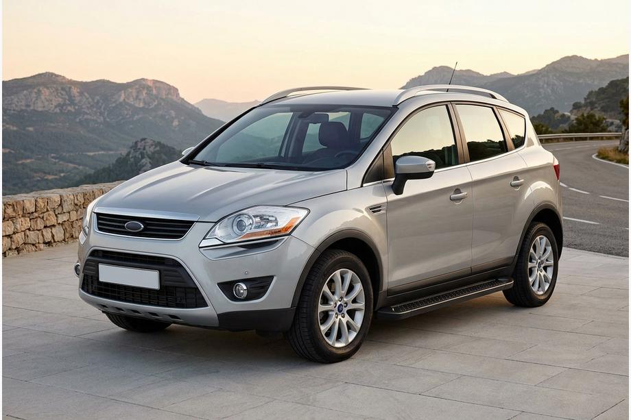 Ford Kuga 2008–2013 Sidosteg Allmond Black (2 st, aluminium) Image