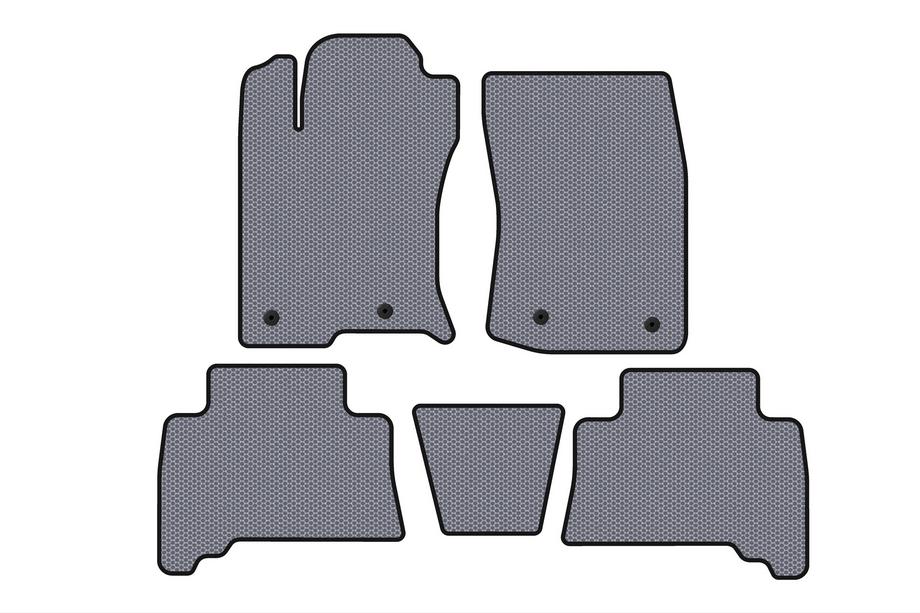 Toyota 4Runner 2009–2024 Gummimattor Carsuit (2009-2014, grå) Image