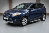 Ford Kuga 2008–2013 Sidosteg Sunrise (2 st, aluminium) foto 1