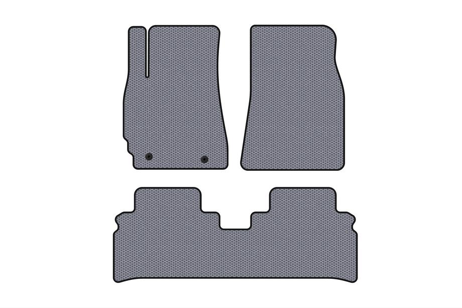 Toyota Highlander 2000–2008 Gummimattor Carsuit (Grå) Image
