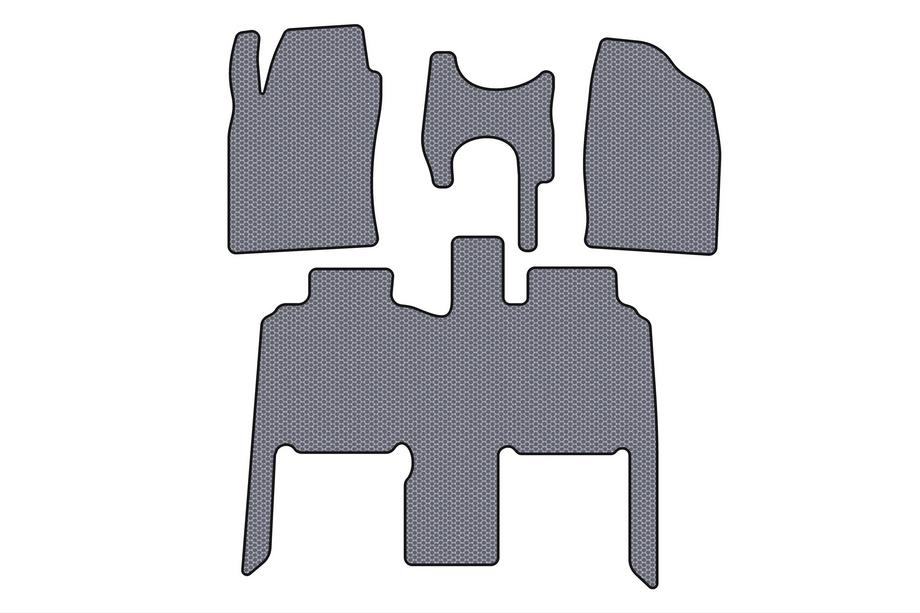 Toyota Previa 2000–2006 Gummimattor Carsuit (Grå) Image