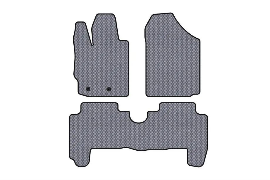 Toyota Yaris 2006–2011 Gummimattor Carsuit (HB, 5-dörrars, grå) Image