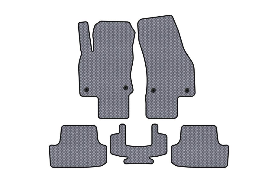 Volkswagen T-Roc 2017–2025 Gummimattor Carsuit (5-dörrars, grå) Image