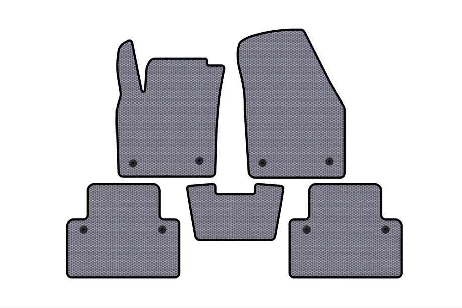 Volvo C30 2006–2012 Gummimattor Carsuit (HB, 3-dörrars, grå) Image