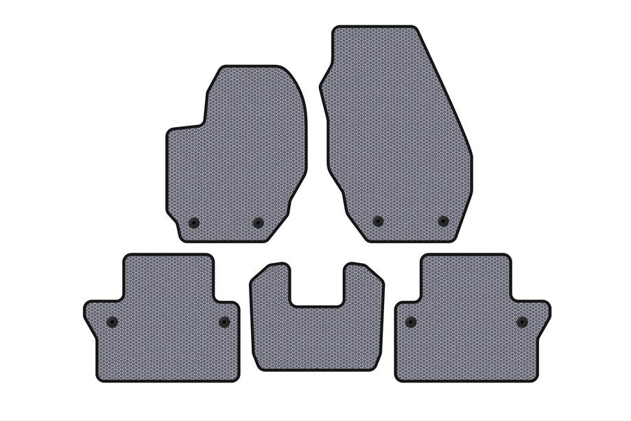 Volvo V70 2007–2013 Gummimattor Carsuit (Grå) Image