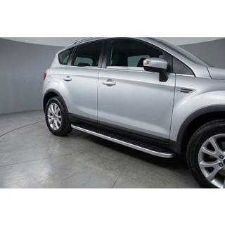 Sidosteg Tayga Grey (2 st, aluminium) foto 1