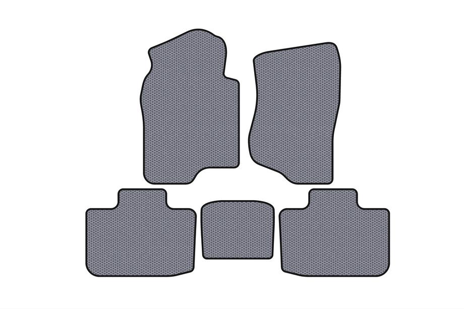 Cadillac Escalade 2007–2014 Gummimattor Carsuit (2 rader, grå) Image