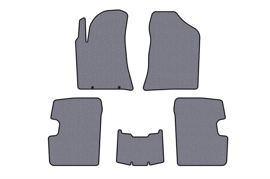 BYD F3 2013–2015 Carsuit gummimattor (SD, grå) Image