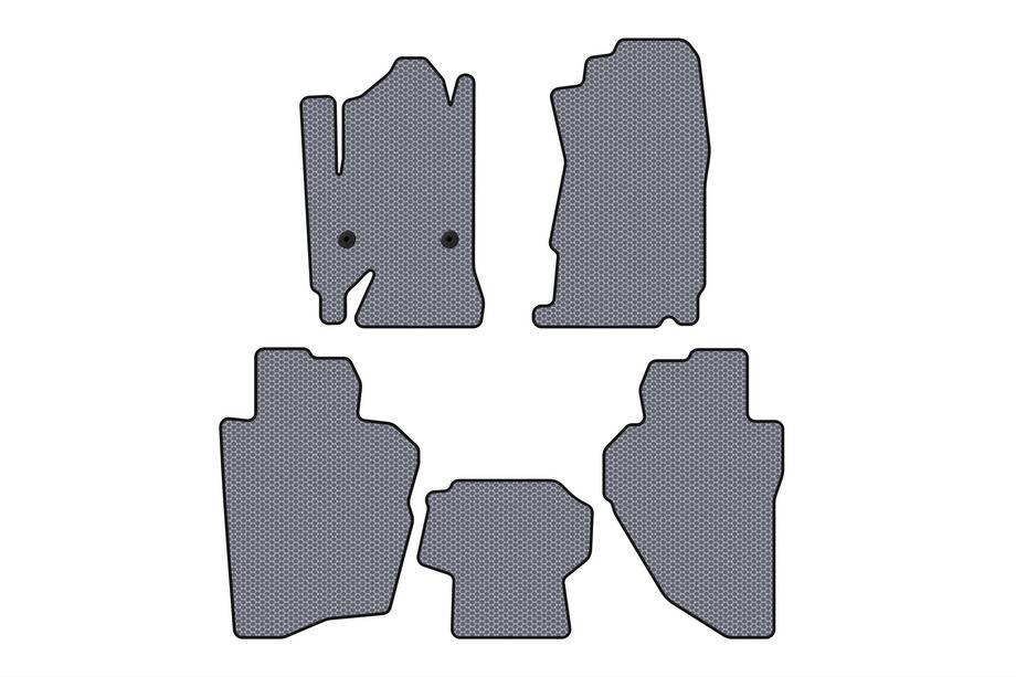 Chevrolet Silverado 2013–2019 Gummimattor Carsuit (Grå) Image