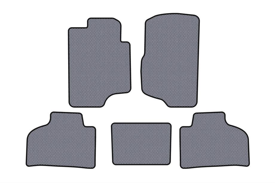 Chevrolet Silverado 2007–2013 Gummimattor Carsuit (Grå) Image