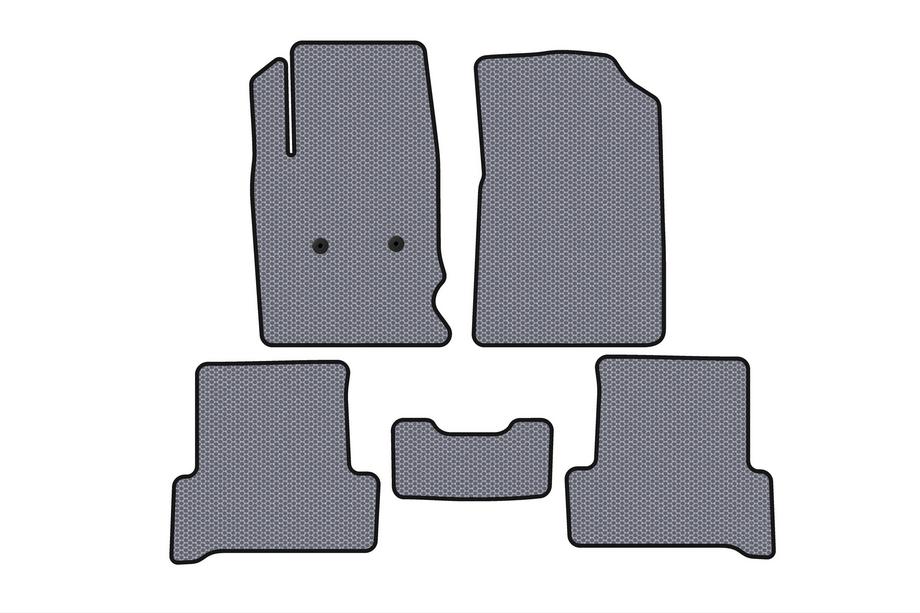 Chevrolet Colorado 2012–2022 Gummimattor Carsuit (Grå) Image
