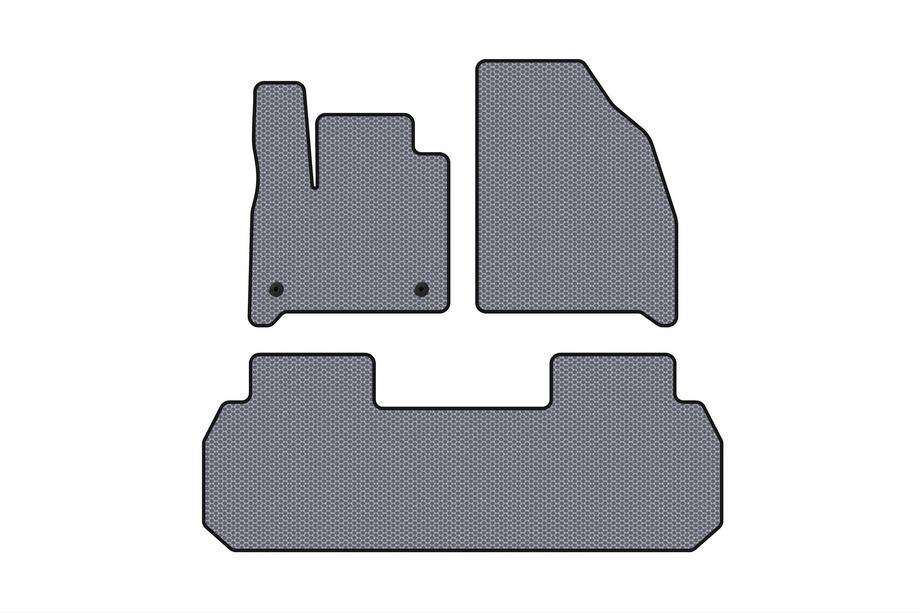 Chevrolet Traverse 2017– Gummimattor Carsuit (2 rader, grå) Image