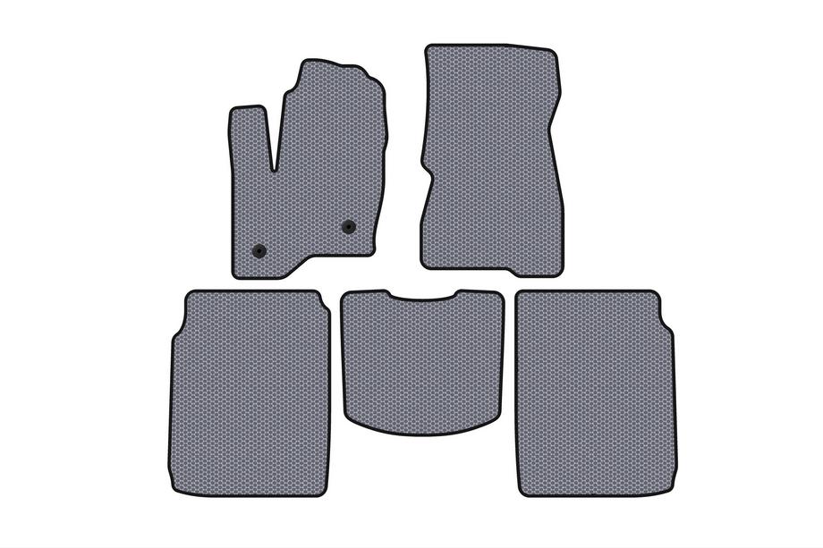 Ford Flex 2009–2019 Carsuit gummimattor (2 rader, 2013-2019, grå) Image