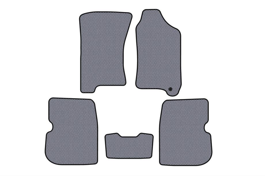 Subaru Forester 1997–2002 Gummimattor Carsuit (högerstyrd, grå) Image