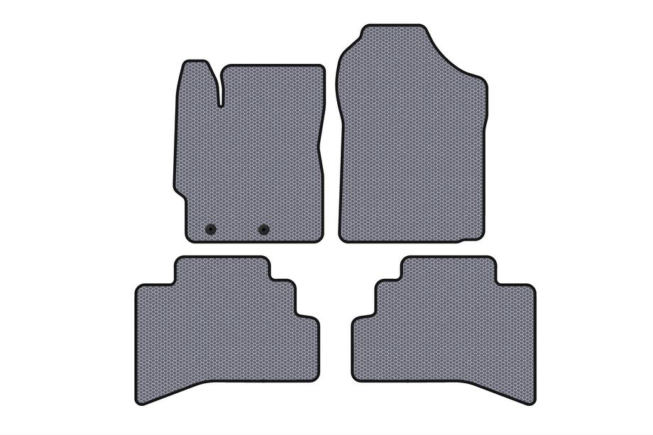 Toyota Prius C 2012–2019 Gummimattor Carsuit (Grå) Image