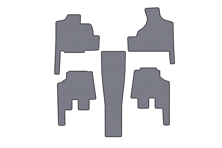 Chrysler Voyager 2001–2007 Carsuit gummimattor till kupén (för Grand Voyager, automat, grå) Image