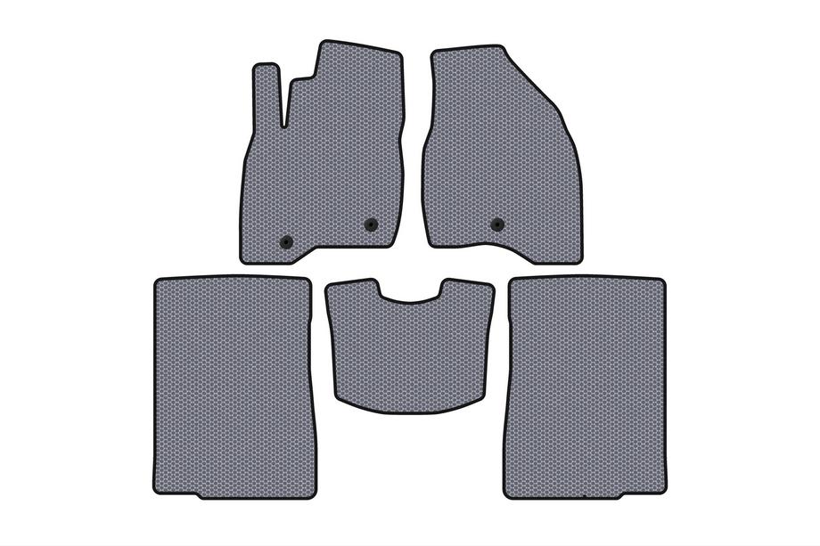 Ford Explorer 2011–2019 Gummimattor Carsuit (2015-2017, 2 rader, 7-sits, grå) Image