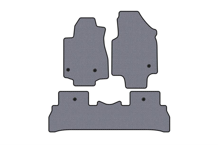 Honda Pilot 2008–2015 Gummimattor Carsuit (2008-2012, 7-sits, grå) Image